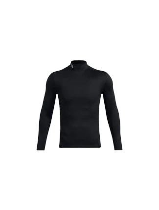 Under Armour UA CG Elite Mock pánské sportovní tričko s dlouhým rukávem černé (1386942-001) Under Armour UA CG Elite Mock pánské sportovní tričko s dlouhým rukávem černé (1386942-001)