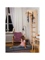 Žebřík s dřevěnými příčkami a příslušenstvím BENCHK 111+A204 pro děti