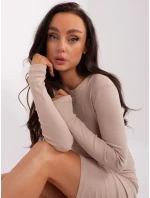 Šaty RV SK 5131.18P světle béžová