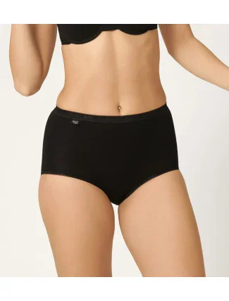 Dámské kalhotky Sloggi Basic+ Maxi černé Dámské kalhotky Sloggi Basic+ Maxi černé