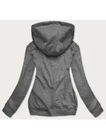 Tmavě šedá dámská mikina (20002) Tmavě šedá dámská mikina (20002)