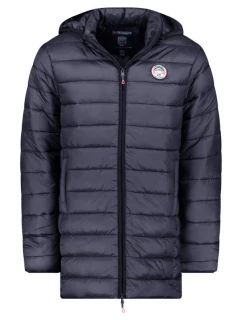 Geographical Norway pánská bunda AMIGOMAP LONG HOOD DB NAVY MEN 233 NAVY (WZ5088H/GN-MARINE)