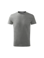 Tričko Malfini Basic Free Jr MLI-F3812 tmavě šedá melanžová