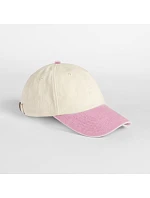 Beechfield B 673 6 panelová nízkoprofil kontrastní kšiltovka 53.0673 natural/vintage dusky pink Beechfield B 673 6 panelová nízkoprofil kontrastní kšiltovka 53.0673 natural/vintage dusky pink