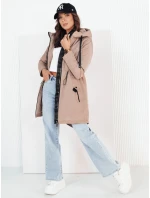 Dámská přechodná bunda parka GROLIN khaki FashionStreet TY4173
