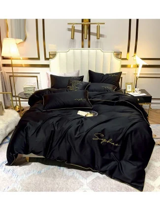 Ložní souprava z mikrovlákna s výšivkou Cotton World FHL-2605 160x200