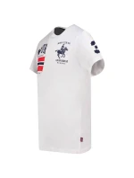 Geographical Norway Jequestre 254 M SY1305H/GN-Bílé tričko Geographical Norway Jequestre 254 M SY1305H/GN-Bílé tričko