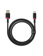 Baseus Dura USB-Type C 60W kabel 1m (červený/černý)