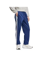 Pánské kalhoty adidas 3-Stripes Tricot Regular Fit Open Hem modré JI8803