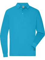 Daiber JN 1842 Pánské pracovní piqué polo s dlouhým rukávem 02.1842 turquoise Daiber JN 1842 Pánské pracovní piqué polo s dlouhým rukávem 02.1842 turquoise