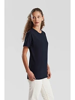 Fruit of the Loom Pure Cotton T Tričko z těžké bio bavlny 16.1362 dark plum Fruit of the Loom Pure Cotton T Tričko z těžké bio bavlny 16.1362 dark plum