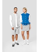 Kariban K 497 Unisex college bunda "Teddy" 20.K497 oxford grey/black Kariban K 497 Unisex college bunda "Teddy" 20.K497 oxford grey/black