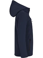 Clique Padded Hooded Softshell Junior Dětská zateplená softshellová bunda s kapucí 67.0906 dark navy Clique Padded Hooded Softshell Junior Dětská zateplená softshellová bunda s kapucí 67.0906 dark navy