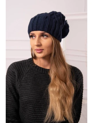 Milano fleecová čepice K203 navy blue Milano fleecová čepice K203 navy blue