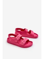 Dětské Lehké Žabky S Sponami BIG STAR NN374545 Fuchsie Dětské Lehké Žabky S Sponami BIG STAR NN374545 Fuchsie