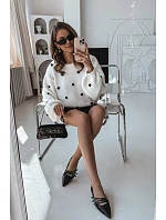 Lakované baleríny KL2913 Palenna černá - Sweet Shoes