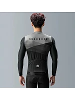 Cyklistický dres Rockbros 15120009005 s dlouhým rukávem, jaro/léto, velikost XXL – černý Cyklistický dres Rockbros 15120009005 s dlouhým rukávem, jaro/léto, velikost XXL – černý