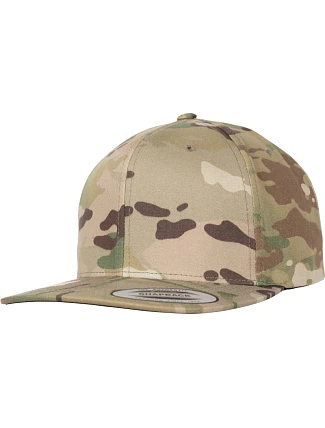 Flexfit 6089M 6 panelová Snapback kšiltovka 55.6089 multicam