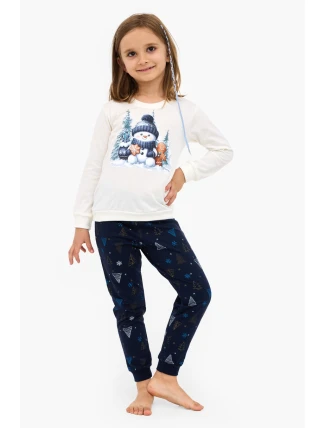 DÍVČÍ DĚTSKÉ PYŽAMO DR 977/189 ZASNĚŽENÝ DEN DÍVČÍ DĚTSKÉ PYŽAMO DR 977/189 ZASNĚŽENÝ DEN