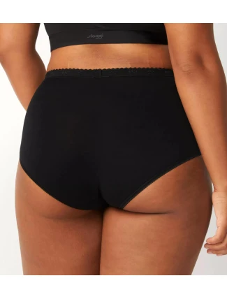 sloggi Chic Maxi 4P - BLACK - SLOGGI BLACK - SLOGGI sloggi Chic Maxi 4P - BLACK - SLOGGI BLACK - SLOGGI