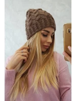 Fleecová čepice Waleria K307 cappuccino Fleecová čepice Waleria K307 cappuccino