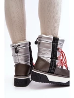 Šnekové Dámské Na Tlusté Podrážce Veganské D.Franklin DFSH371006 Stříbrné Šnekové Dámské Na Tlusté Podrážce Veganské D.Franklin DFSH371006 Stříbrné