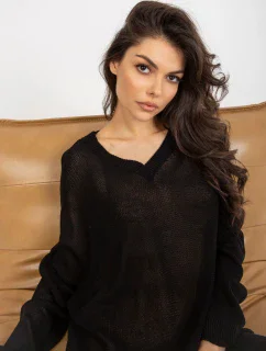 Dámský svetr BA SW C1001.57P černá - FPrice