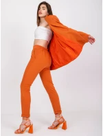 DHJ kalhoty SP 13926.02 tmavě oranžová
