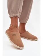 Dámské domácí pantofle Inblu CS000045 – camel