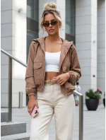 Dámská přechodová bunda BELIJ camel FashionStreet TY4258