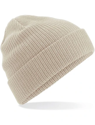 Beechfield B 50N Pletená čepice z bio bavlny 53.0050 sand