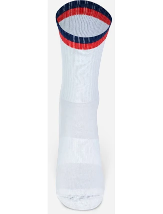 Mr. Socks L 05006 Tenisové ponožky "Two Tone" 88.5006 white/navy/red Mr. Socks L 05006 Tenisové ponožky "Two Tone" 88.5006 white/navy/red