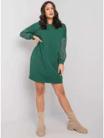Šaty RV SK 7345.73 tmavě zelená Šaty RV SK 7345.73 tmavě zelená
