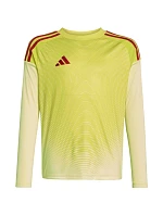 Dětské brankářské tričko adidas Tiro 25 Competition Long Sleeve Jersey žluto-červené KJN2020