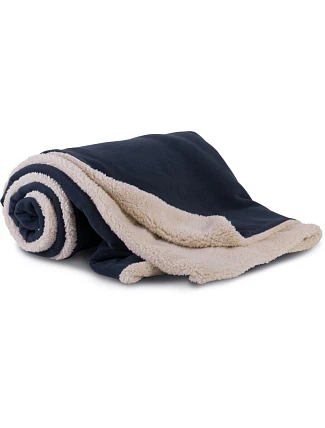K-up KP 431 Fleecová deka Sherpa 20.0431 night navy K-up KP 431 Fleecová deka Sherpa 20.0431 night navy