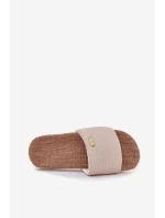 Dámské Pantofle Big Star RR274A102 Béžové