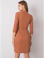 Šaty LK SK 507665.17P světle hnědá Šaty LK SK 507665.17P světle hnědá