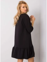 Šaty RV SK 6075.10x černá Šaty RV SK 6075.10x černá