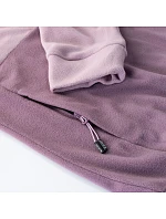 Dámská mikina fleece LADY RIVANO 1/2 fialová - Hi-Tec