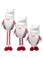 TRPASLÍK NA TELESKOPICKÝCH NOHÁCH BÍLÝ 80-115CM