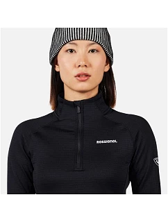 Dámská mikina ROSSIGNOL W Blackside Mix HZ Fleece, černá