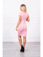 Dámské šaty 8310 pudr. růžové - Kesi Dámské šaty 8310 pudr. růžové - Kesi