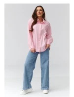 Košile s dlouhým rukávem  model 224100 Makadamia