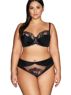 Ava 2121 Černá poloměkká podprsenka