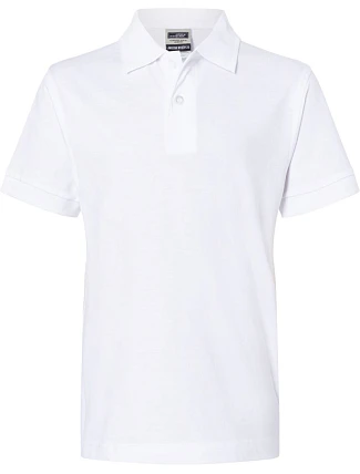 Daiber JN 70K Dětské piqué polo 02.070K white Daiber JN 70K Dětské piqué polo 02.070K white