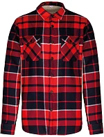 Kariban K 579 Flanelová košile s sherpa fleecovou podšívkou 20.K579 red/navy Kariban K 579 Flanelová košile s sherpa fleecovou podšívkou 20.K579 red/navy