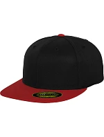Flexfit 6210/6210T 6 panelová kšiltovka Premium 210 Fitted 55.6210 black/red