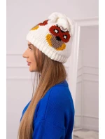 Dámská čepice Ofelia K349 ecru Dámská čepice Ofelia K349 ecru