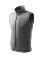 Next fleece vesta unisex ocelově šedá Next fleece vesta unisex ocelově šedá