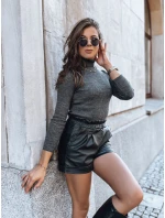 Dámský svetr OSLO tmavě šedý FashionStreet MY1268 Dámský svetr OSLO tmavě šedý FashionStreet MY1268